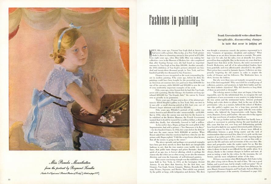 Fashions in Painting
