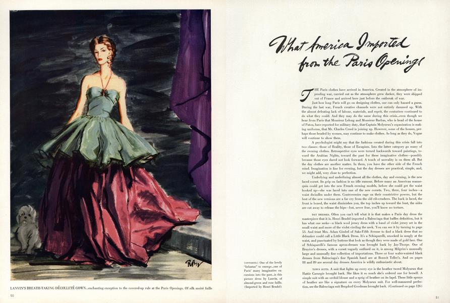 What America Imported from the Paris Openings