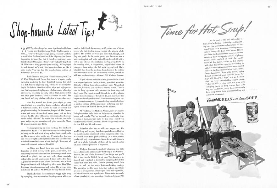 Shop-Hound's Latest Tips