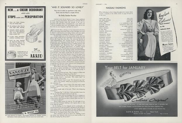 Vogue's Spotlight | Vogue | January 1, 1941