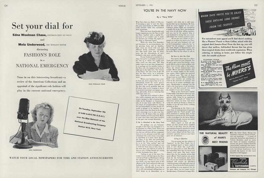 You're In the Navy Now