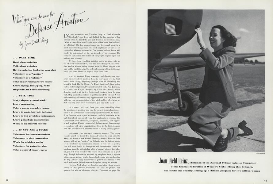 What You Can Do Now for Defense Aviation