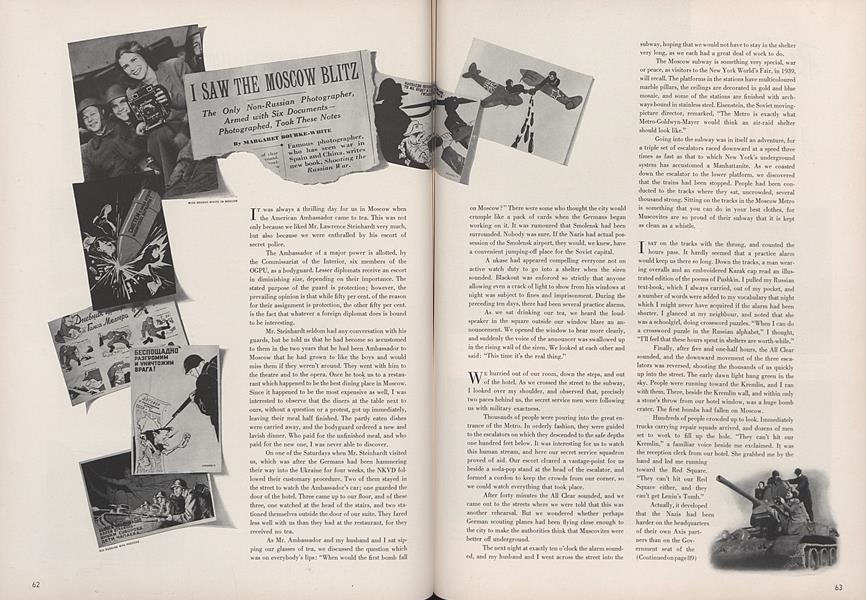 I Saw the Moscow Blitz