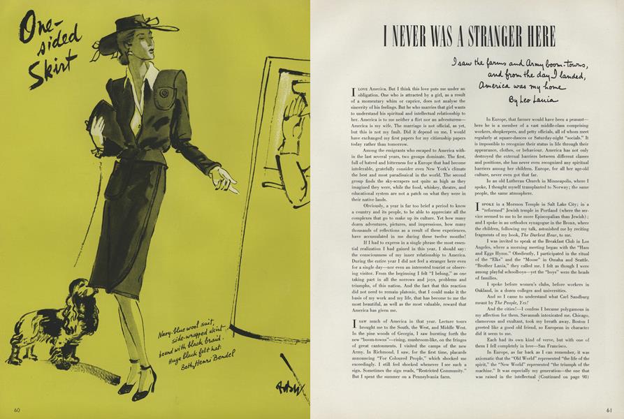 I Never Was a Stranger Here