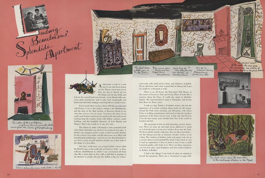 Ludwig Bemelmans’ Splendide Apartment