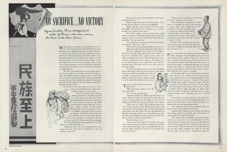 No Sacrifice...No Victory