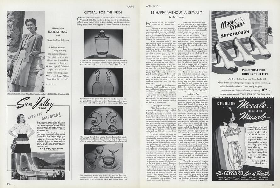 Be Happy Without a Servant