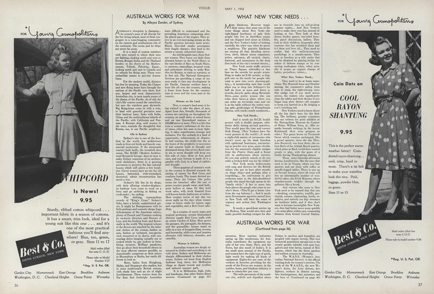 Australia Works for War