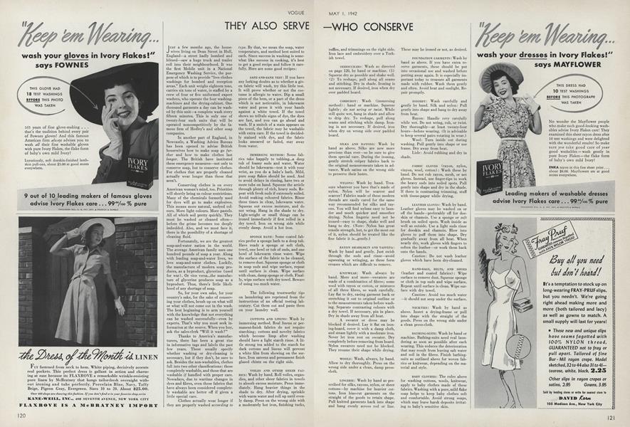 They Also Serve - Who Conserve