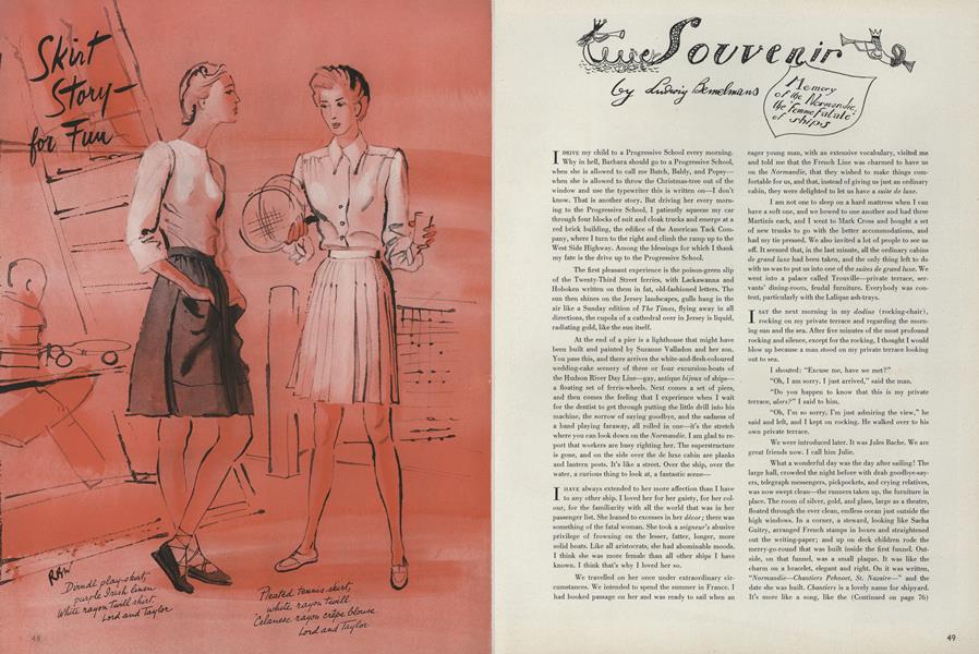 Souvenir: Memory of the Normandie, the “Femme Fatale” of Ships