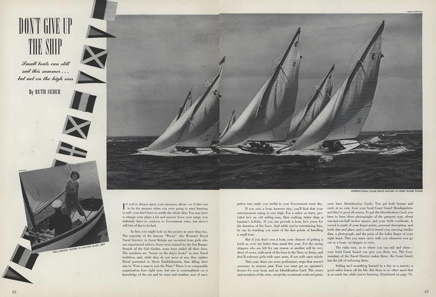 Don't Give Up the Ship