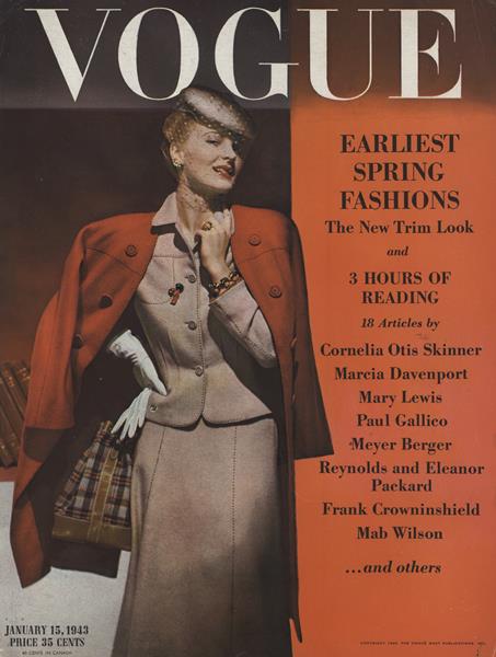 Vogue magazine November 15, 1958 – High Valley Books