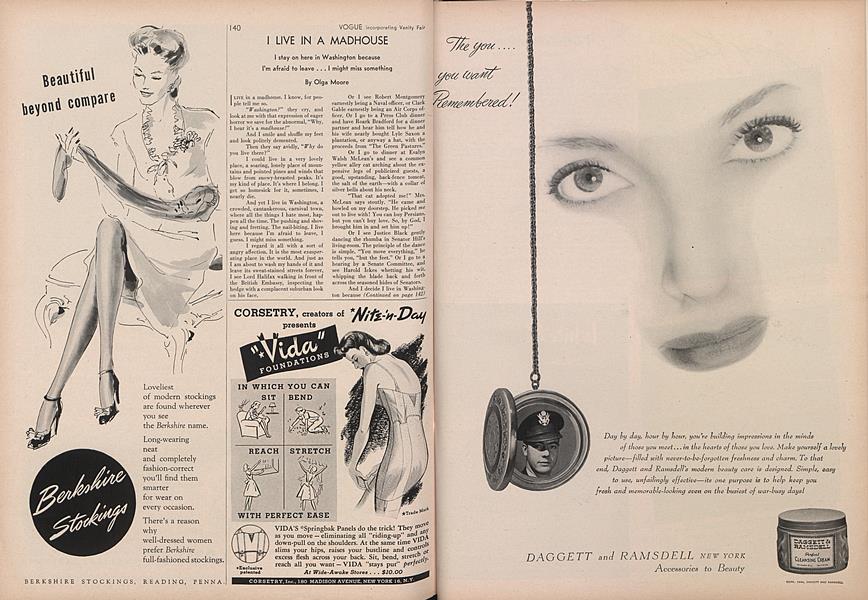 I Live in a Madhouse | Vogue | MARCH 15, 1944