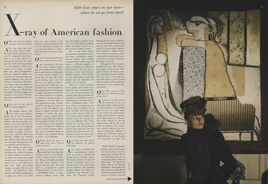 X-ray of American Fashion