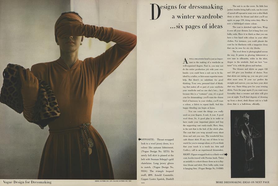 A Winter Wardrobe...Six Pages of Ideas