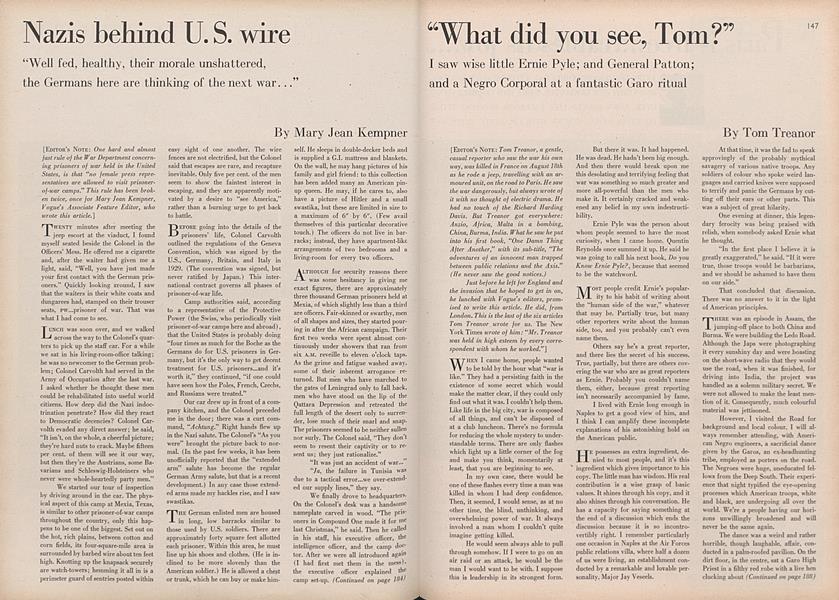 Nazis Behind U.S. Wire