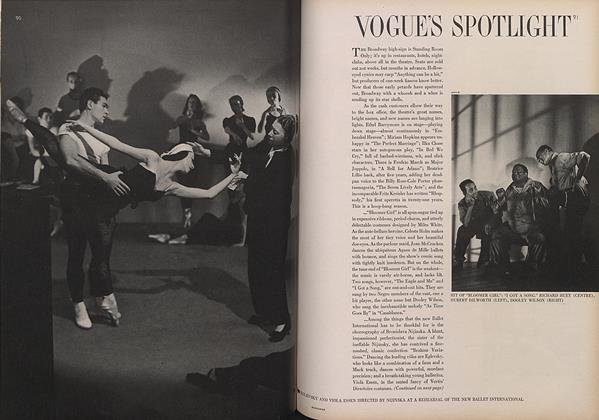 Line Underlined | Vogue | November 15, 1944