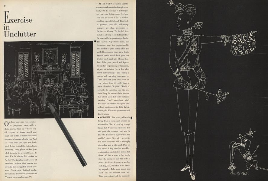 Exercise in Unclutter