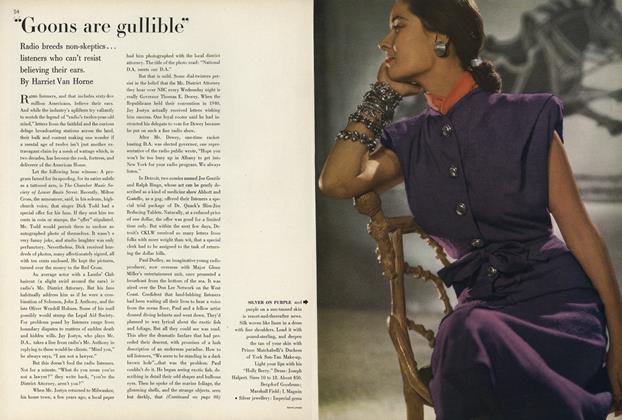 "Goons are Gullible"