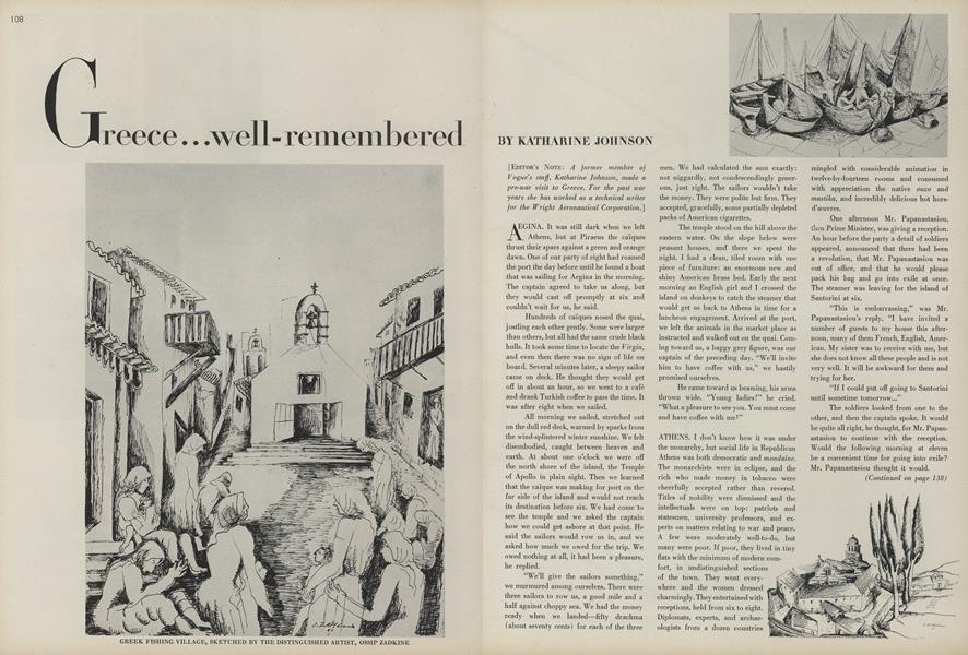 Greece...Well-Remembered