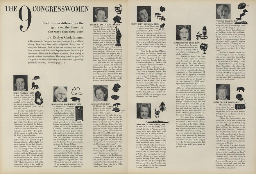 The 9 Congresswomen