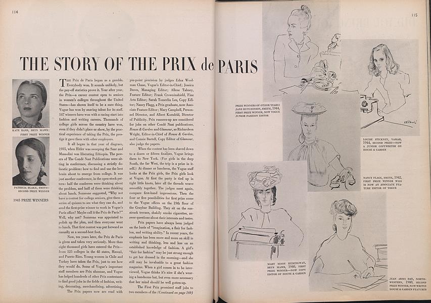 The Story of the Prix de Paris