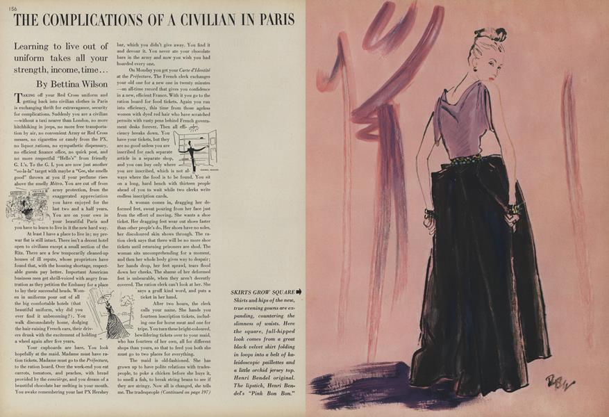 Complications of a Civilian in Paris