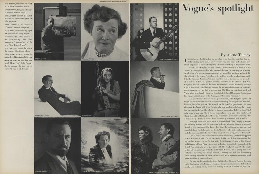 Yves Tanguy/Maggie Teyte...