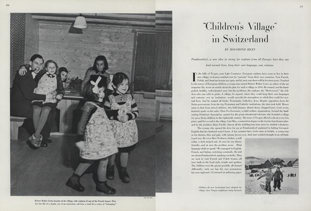 “Children's Village” in Switzerland