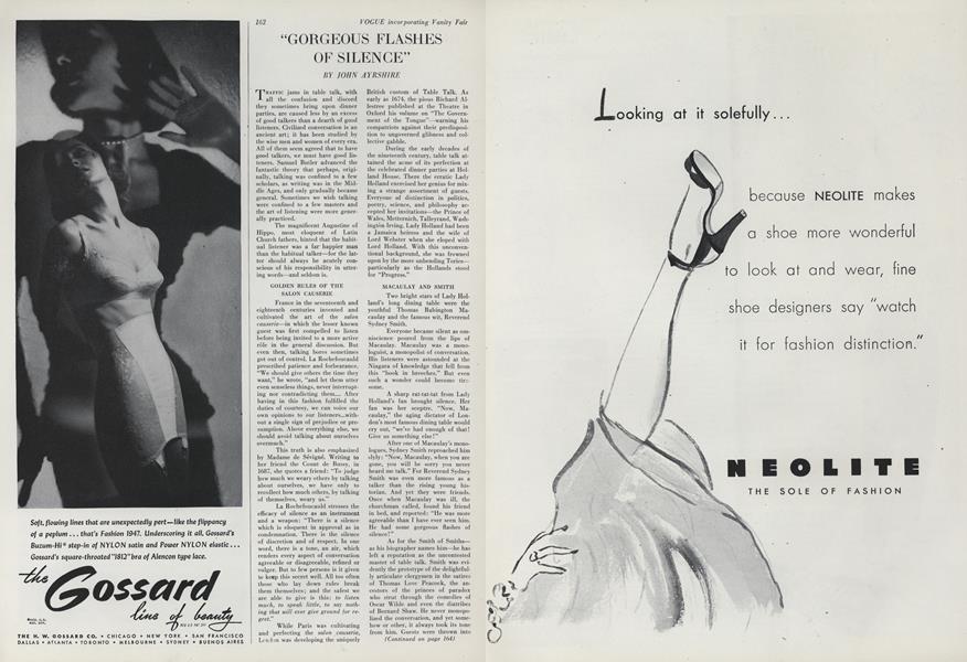 "Gorgeous Flashes of Silence"