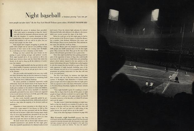 Night Baseball