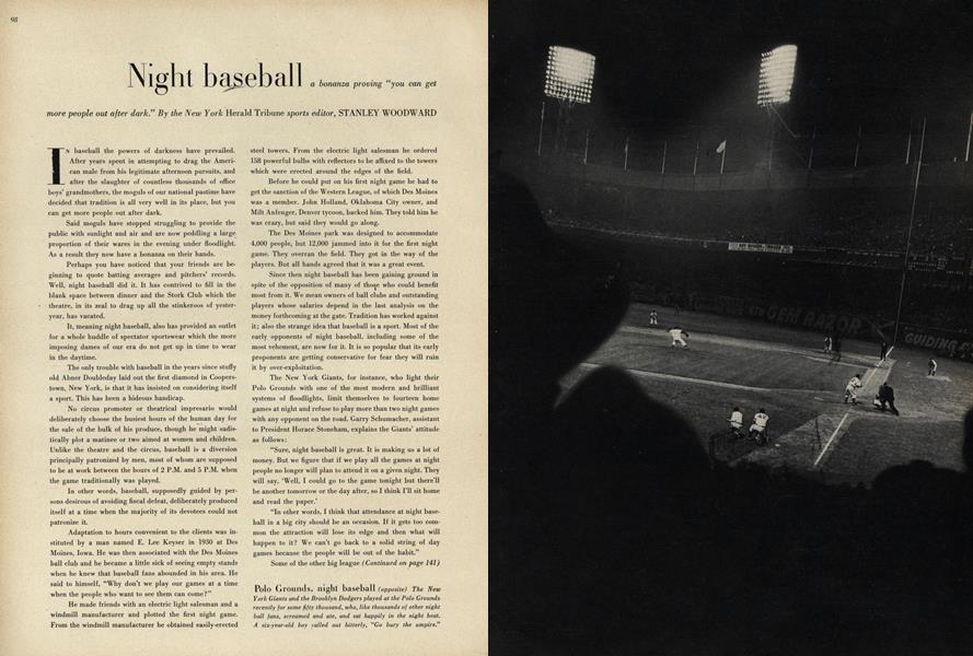 Night Baseball