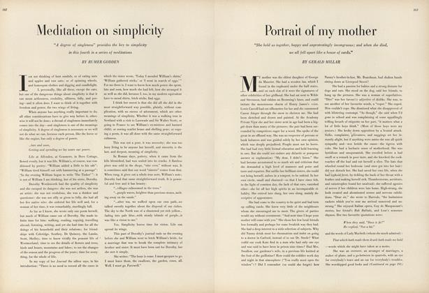 Portrait of My Mother