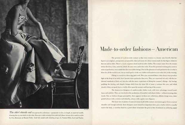 Made-to-order Fashions—American