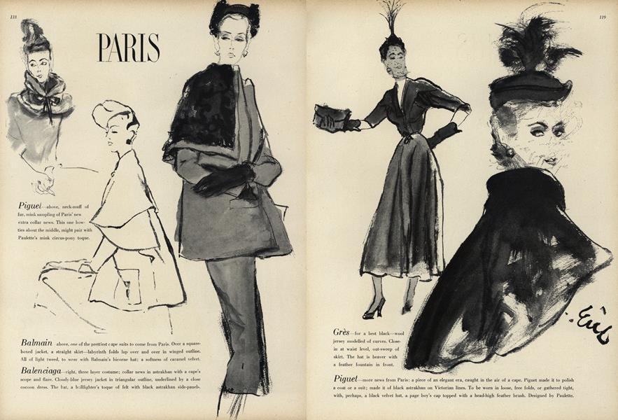 Paris | Vogue | October 15, 1947