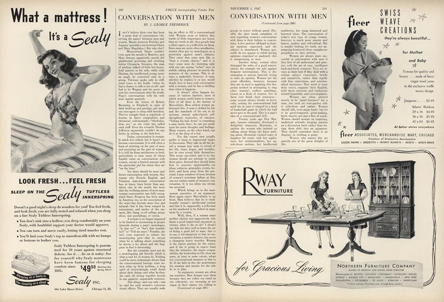 Conversation With Men