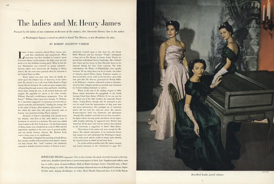 The Ladies and Mr. Henry James