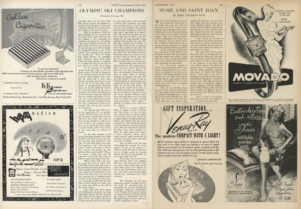 Susie and Saint Joan