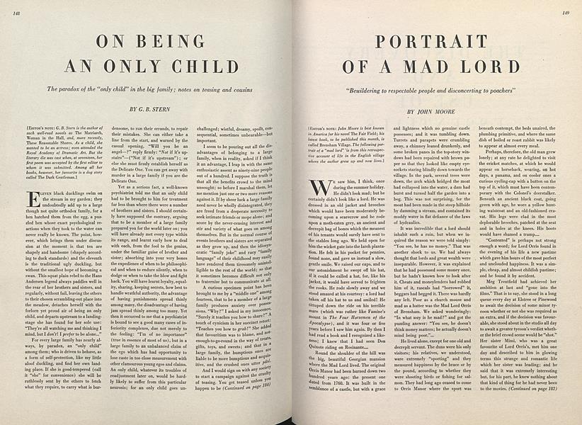 On Being an Only Child