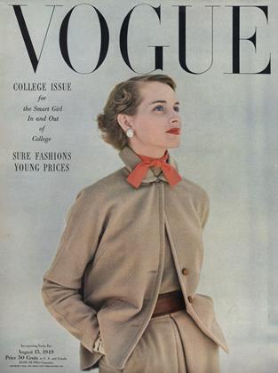 The Pink Cotton Shirt, and 5 More Pages of Tops | Vogue | AUGUST 15, 1949