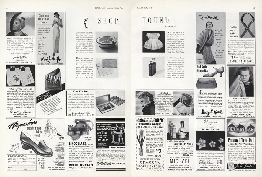 Shop Hound...In suspense