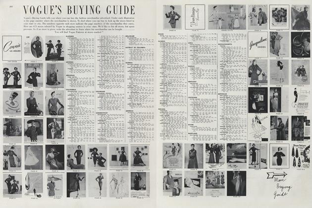 VOGUE'S BUYING GUIDE