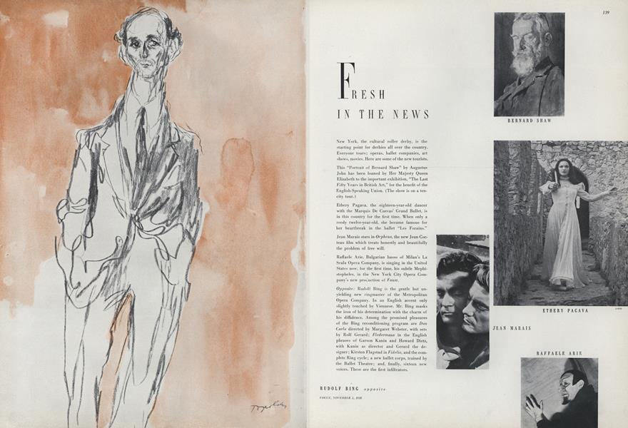 Fresh in the News: Rudolf Bing/Bernard Shaw...