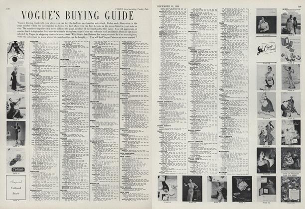 VOGUE'S BUYING GUIDE