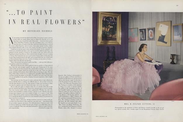 "To Paint in Real Flowers"