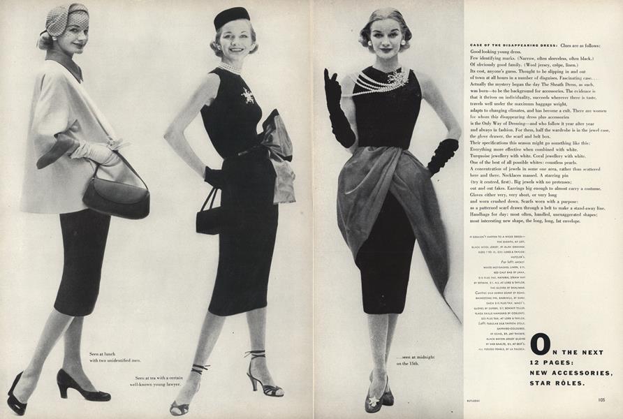 New Accessories, Star Roles | Vogue | MARCH 15, 1951