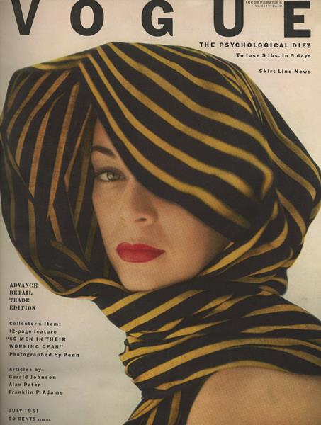 VOGUE 1951 ポスター PRINT: July 1951