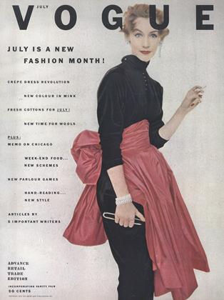 Games: Kingsley Double-Crostic | Vogue | JULY 1952