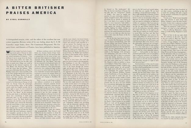 A Bitter Britisher Praises America