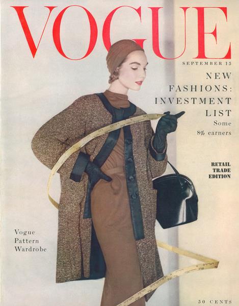 洋書・希少】ヴィンテージ VOGUE 1953年9月号 洋書・希少ヴィンテージ